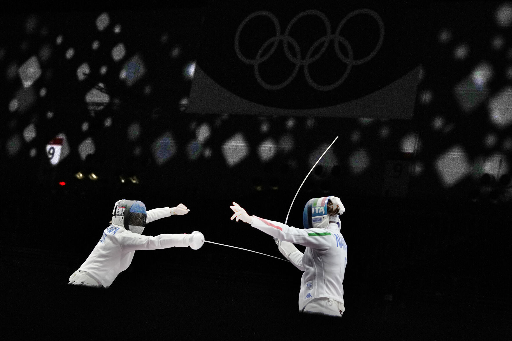 APTOPIX Tokyo Olympics Fencing